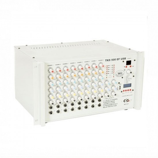 WS Tks 500 2x250W 100V Power Amplifikatör